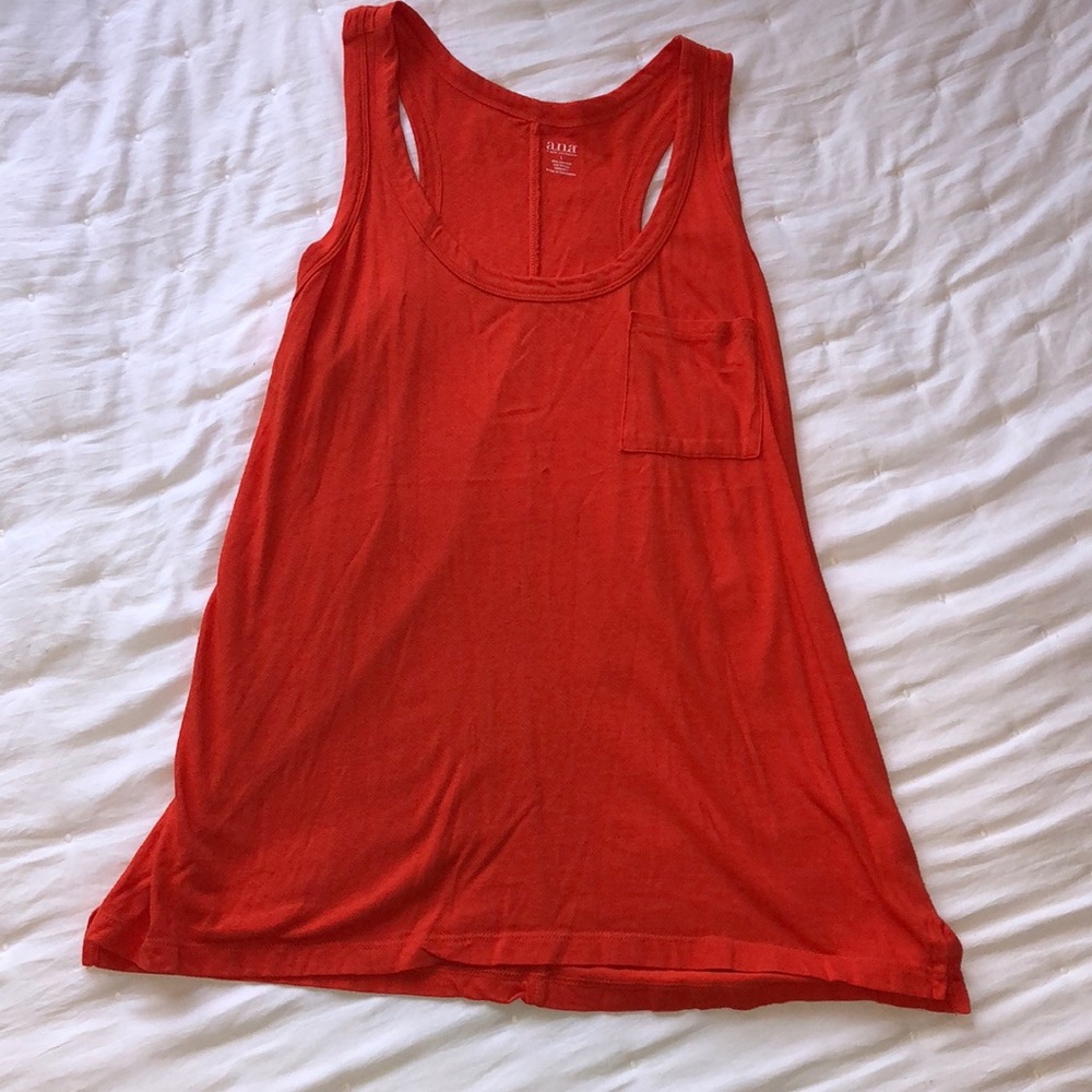 Orange tank top